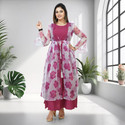 Yarnefy Flared/A-line Gown