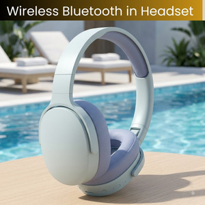 YAROH Wireless Bluetooth Over-Ear Headphones With Deep