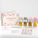 YARRAMATE Olive Oil Dispenser, 2 in 1 Oil Sprayer for Cooking, 17oz/500ml Glass Oil Spray Bottle with Pourer, Food-grade Oil Dispenser and Oil Sprayer for Kitchen, Salad, Frying (24_4pcs pinkset)