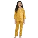 Yash Gallery Kids Cotton Slub Floral Printed