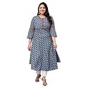 Yash Gallery Womens Pure Cotton Geometric Print