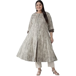 Yash Gallery Womens Cotton Relaxed Fit A