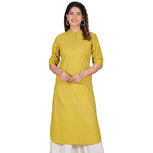 Yash Gallery Womens Cotton Straight Fit Straight