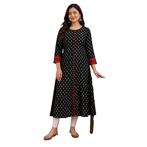 Yash Gallery Womens Cotton Relaxed Fit Anarkali