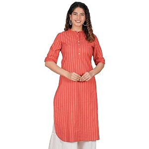 Yash Gallery Womens Cotton Straight Fit Straight