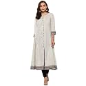 Yash Gallery Women39s Cotton Relaxed Fit Anarkali