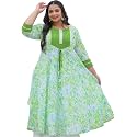 Yash Gallery Women39s Cotton Relaxed Fit Anarkali