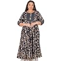 Yash Gallery Women39s Cotton Relaxed Fit Anarkali