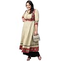 Yash Gallery Women39s Cotton Relaxed Fit Anarkali