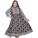 Yash Gallery Women39s Cotton Relaxed Fit Anarkali