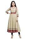 Yash Gallery Women39s Cotton Relaxed Fit Anarkali