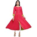 Yash Gallery Women39s Cotton Relaxed Fit Anarkali