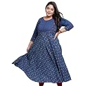 Yash Gallery Women39s Cotton Relaxed Fit Anarkali