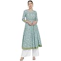 Yash Gallery Women39s Cotton Relaxed Fit Anarkali
