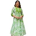 Yash Gallery Women39s Cotton Relaxed Fit Anarkali