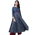 Yash Gallery Women39s Cotton Relaxed Fit Anarkali