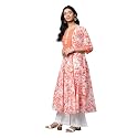 Yash Gallery Women39s Cotton Relaxed Fit Anarkali