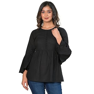 Yash Gallery Womens Cotton Regular Fit Top