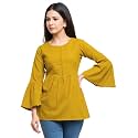 Yash Gallery Women39s Cotton Regular Fit Top