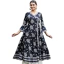 Yash Gallery Women39s Rayon Relaxed Fit Angrakha