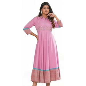 Yash Gallery Womens Polyester Relaxed Fit Anarkali