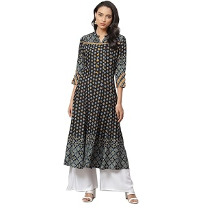 Yash Gallery Womens Rayon Relaxed Fit Anarkali
