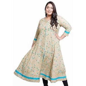 Yash Gallery Womens Rayon Relaxed Fit Anarkali