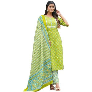 Yash Gallery Womens Rayon Floral Printed Straight