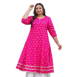 Yash Gallery Womens Rayon Relaxed Fit Anarkali