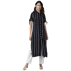 Yash Gallery Womens Rayon Straight Fit Straight