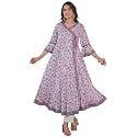 Yash Gallery Women39s Rayon Relaxed Fit Angrakha