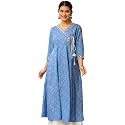 Yash Gallery Women39s Rayon Relaxed Fit Anarkali