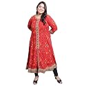 Yash Gallery Women39s Rayon Relaxed Fit Anarkali