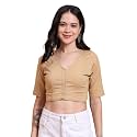 Yash Gallery Women39s Rayon Lycra Front Open