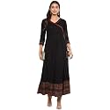 Yash Gallery Women39s Rayon Relaxed Fit Angrakha