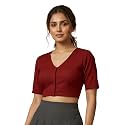 Yash Gallery Women39s Rayon Lycra Front Open