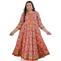Yash Gallery Women39s Rayon Relaxed Fit Anarkali