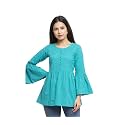 Yash Gallery Women Cotton Regular Fit Shirt