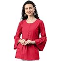 Yash Gallery Women39s Cotton Regular Fit Top