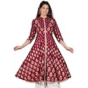 Yash Gallery Women39s Rayon Relaxed Fit Anarkali