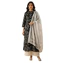 Yash Gallery Womens Pure Cotton White Floral