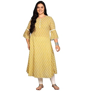 Yash Gallery Womens Pure Cotton Geometric Print