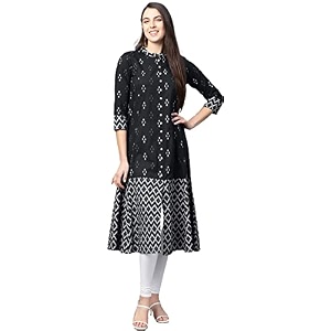 Yash Gallery Womens Rayon Cotton Printed