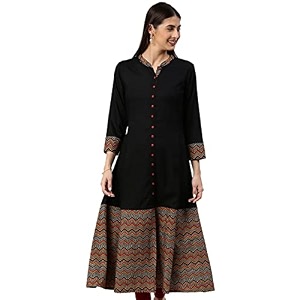 Yash Gallery Womens Rayon Cotton Printed