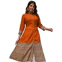 Yash Gallery Womens Rayon amp Cotton Printed