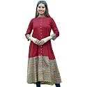 Yash Gallery Womens Rayon amp Cotton Printed