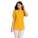 Yash Gallery Womens Rayon Solid Relaxed Fit