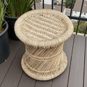 Yashika Creations Handmade Bamboo stool for Home