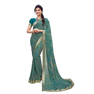 Yashika Georgette Womens Saree