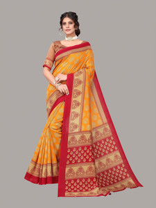 YASHIKA Printed Bollywood Art Silk Saree